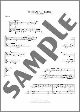 Toreador Song(Georges Bizet) 楽譜 その他 ダウンロード