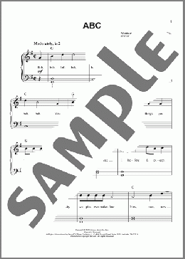 ABC(The Jackson 5) 楽譜 その他 ダウンロード