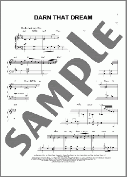 Darn That Dream [Jazz version] (arr. Brent Edstrom)(Miles Davis/Tommy Dorsey/Benny Goodman) 楽譜 ピアノ（ソロ） ダウンロード