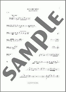 All Of You (from Encanto)(Lin-Manuel Miranda) 楽譜 チェロ ダウンロード