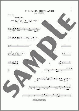 Colombia, Mi Encanto (from Encanto)(Lin-Manuel Miranda) 楽譜 トロンボーン（ソロ） ダウンロード