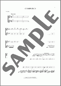Canon In D(Johann Pachelbel) 楽譜 その他 ダウンロード