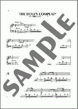 The Doll's Complaint(Cesar Franck) 楽譜 ピアノ（ソロ） ダウンロード