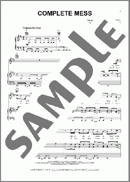 Complete Mess(5 Seconds of Summer) 楽譜 ピアノ & ボーカル & ギター ダウンロード