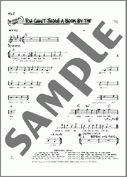 You Can't Judge A Book By The Cover(Willie Dixon) 楽譜 その他 ダウンロード