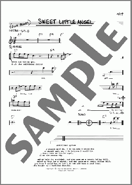 Sweet Little Angel(B.B. King/Jules Bihari) 楽譜 その他 ダウンロード