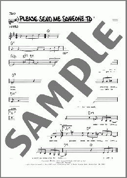 Please Send Me Someone To Love(B.B. King/Percy Mayfield) 楽譜 その他 ダウンロード