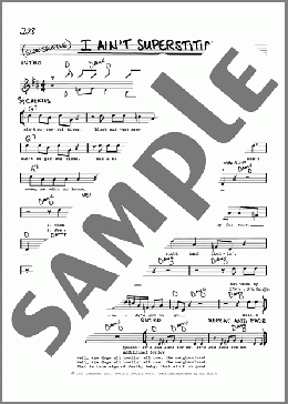 I Ain't Superstitious(Jeff Beck) 楽譜 その他 ダウンロード