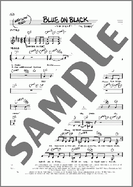 Blue On Black(Kenny Wayne Shepherd) 楽譜 その他 ダウンロード