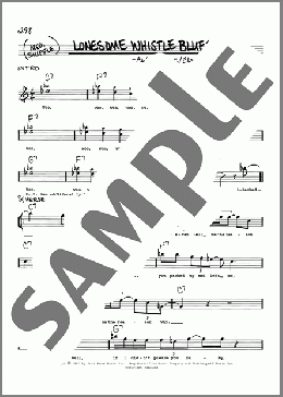 Lonesome Whistle Blues(Rudy Toombs/Alan Moore/Elson Teat) 楽譜 その他 ダウンロード