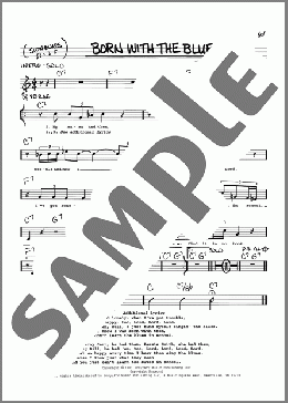Born With The Blues(Memphis Slim) 楽譜 その他 ダウンロード