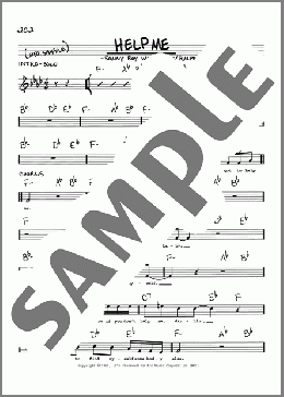 Help Me(Sonny Boy Williamson) 楽譜 その他 ダウンロード