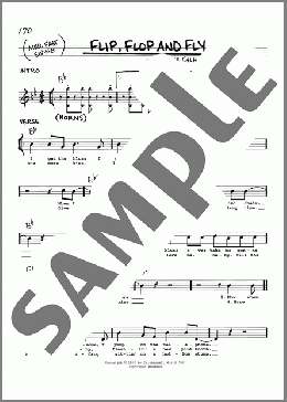 Flip, Flop And Fly(Charles Calhoun/Lou Willie Turner) 楽譜 その他 ダウンロード