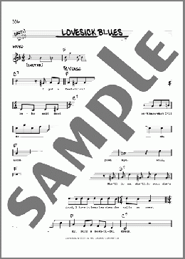 Lovesick Blues(Irving Mills) 楽譜 その他 ダウンロード