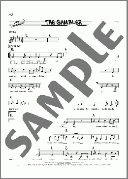 The Gambler(Kenny Rogers) 楽譜 その他 ダウンロード