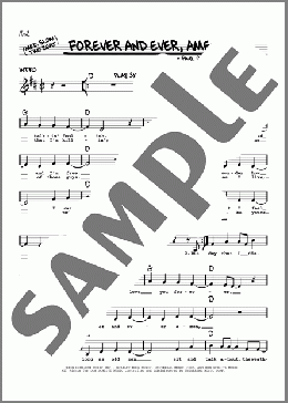 Forever And Ever, Amen(Randy Travis) 楽譜 その他 ダウンロード