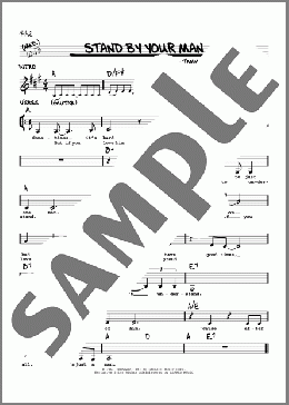 Stand By Your Man(Tammy Wynette) 楽譜 その他 ダウンロード