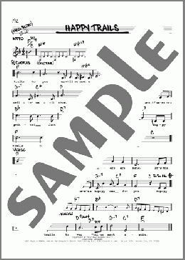 Happy Trails(Roy Rogers) 楽譜 その他 ダウンロード