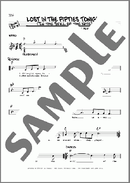 Lost In The Fifties Tonight (In The Still Of The Nite)(Ronnie Milsap) 楽譜 その他 ダウンロード