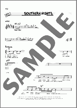Southern Nights(Glen Campbell) 楽譜 その他 ダウンロード