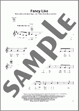 Fancy Like(Walker Hayes) 楽譜 ウクレレ（弾き語り） ダウンロード