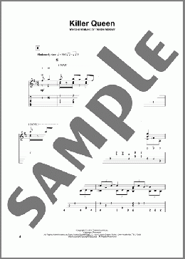 Killer Queen(Queen) 楽譜 ギター（その他） ダウンロード