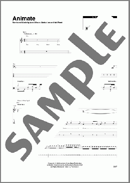 Animate(Rush) 楽譜 その他 ダウンロード