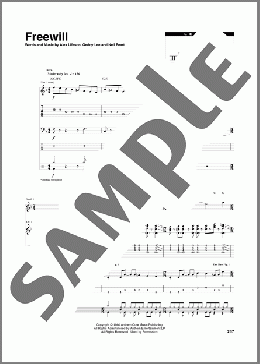Freewill(Rush) 楽譜 その他 ダウンロード