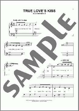 True Love's Kiss (from Enchanted)(Amy Adams) 楽譜 その他 ダウンロード