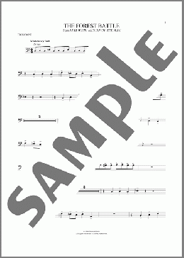 The Forest Battle (from Star Wars: Return Of The Jedi)(John Williams) 楽譜 トロンボーン（ソロ） ダウンロード