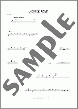 Cantina Band (from Star Wars: A New Hope)(John Williams) 楽譜 チェロ ダウンロード
