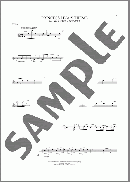 Princess Leia's Theme (from Star Wars: A New Hope)(John Williams) 楽譜 その他 ダウンロード