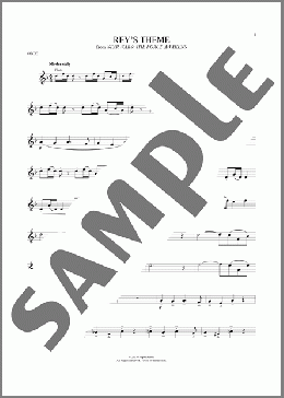 Rey's Theme (from Star Wars: The Force Awakens)(John Williams) 楽譜 オーボエ ダウンロード