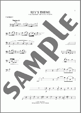 Rey's Theme (from Star Wars: The Force Awakens)(John Williams) 楽譜 トロンボーン（ソロ） ダウンロード