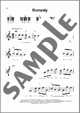 Remedy(Adele) 楽譜 ピアノ（ソロ） ダウンロード