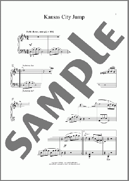 Kansas City Jump(Jeremy Siskind) 楽譜 ピアノ（ソロ） ダウンロード