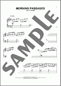 Morning Passages (from The Hours)(Philip Glass) 楽譜 ピアノ（ソロ） ダウンロード