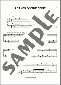 Leaves On The Seine(David Lanz) 楽譜 ピアノ（ソロ） ダウンロード