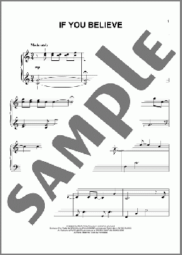 If You Believe(Jim Brickman) 楽譜 ピアノ（ソロ） ダウンロード