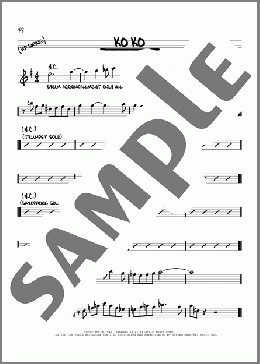 Ko Ko(Charlie Parker) 楽譜 その他 ダウンロード