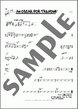 An Oscar For Treadwell(Charlie Parker) 楽譜 その他 ダウンロード
