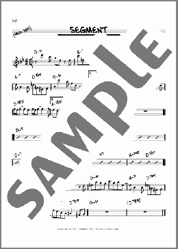 Segment(Charlie Parker) 楽譜 その他 ダウンロード