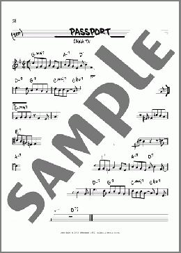 Passport(Charlie Parker) 楽譜 その他 ダウンロード