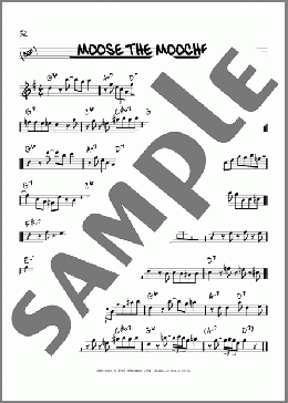 Moose The Mooche(Charlie Parker) 楽譜 その他 ダウンロード