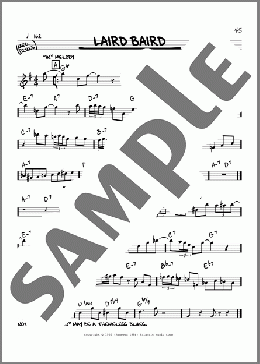 Laird Baird(Charlie Parker) 楽譜 その他 ダウンロード