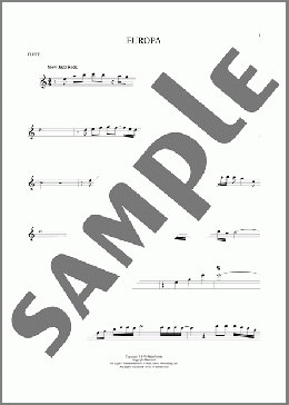 Europa(Santana) 楽譜 フルート ダウンロード