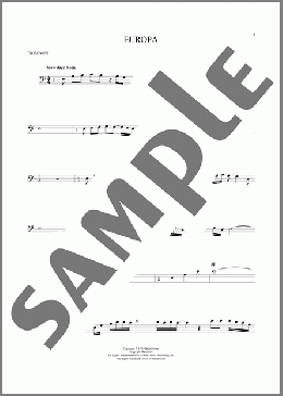 Europa(Santana) 楽譜 トロンボーン（ソロ） ダウンロード