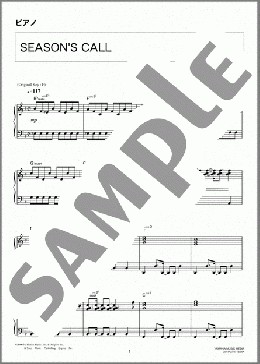 SEASON'S CALL(hyde) 楽譜 ピアノ（ソロ） 中級 ダウンロード 定額サブスク