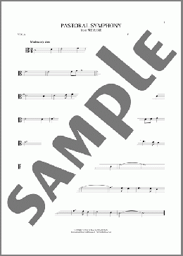 Pastoral Symphony(George Frideric Handel) 楽譜 その他 ダウンロード