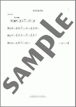 Suo Gan(Welsh carol) 楽譜 トロンボーン（ソロ） ダウンロード